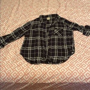 Faded Glory non tuck blouse